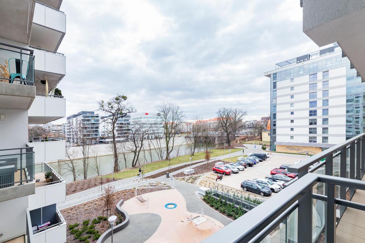 Odra View Apartments III Wrocław Eksteriør billede
